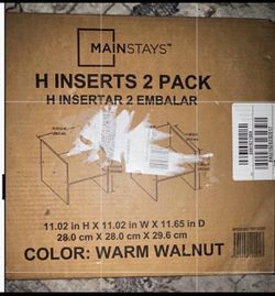 Cube inserts