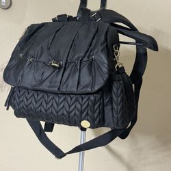 HAPP Brand Black Diaper Bag