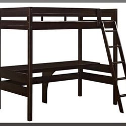 Twin Loft Bed With Desk