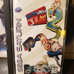 Earthworm Jim 2 Sega Saturn