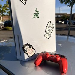 PS5 White Disk Drive