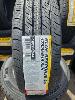 175-65-15 !!! DUNLOP A/S !!! $280 LAS 4 LLANTAS MONTADAS Y BALANCEO INCLUIDO 👌
