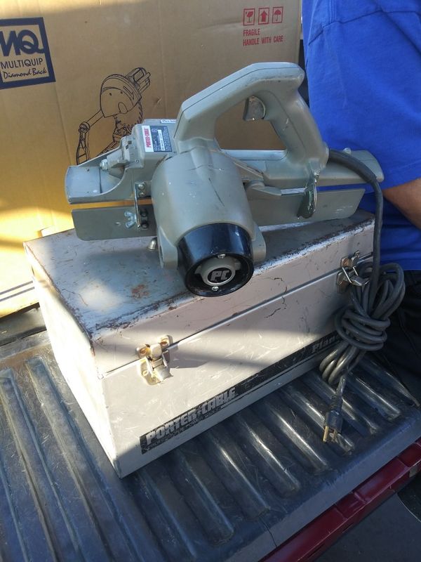 PORTER CABLE 126 DOOR PLANER GREAT CONDITION MUY BUENAS CONDICIONES for