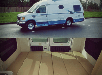 Price$1400 Ford e350 motorhome van