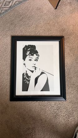 Audrey Hepburn Framed Print