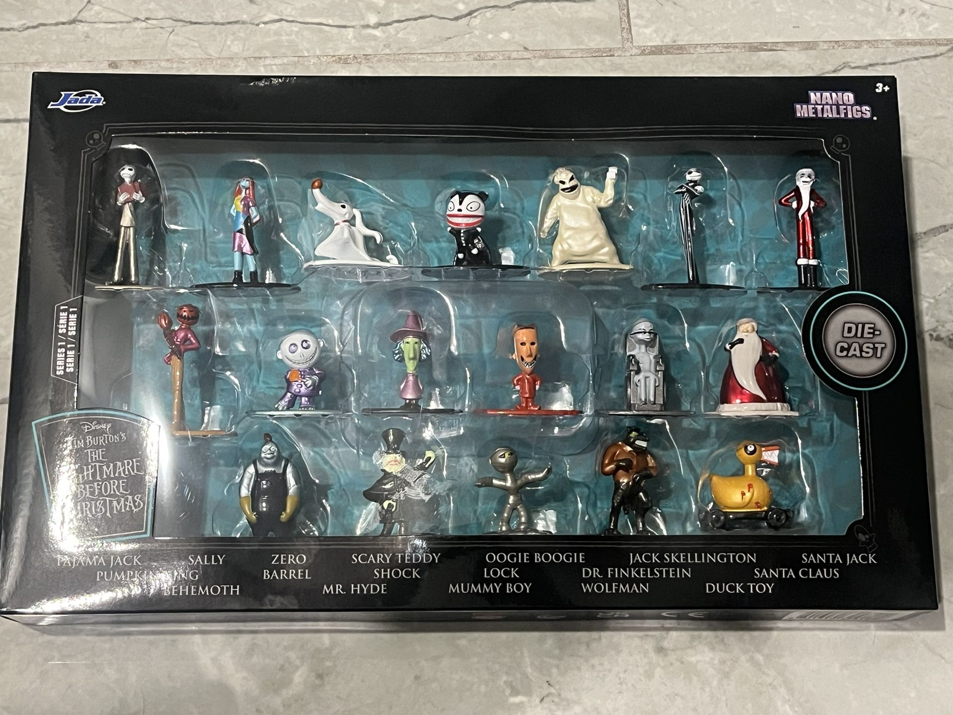 Disney THE NIGHTMARE BEFORE CHRISTMAS Nano Metal figures 20 Piece - 25th Anniversary