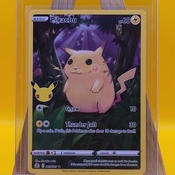 Pokemon TCG Pikachu 005/025 Celebrations Holo, NM