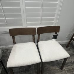 Bounce Walnut Dinning Chairs 