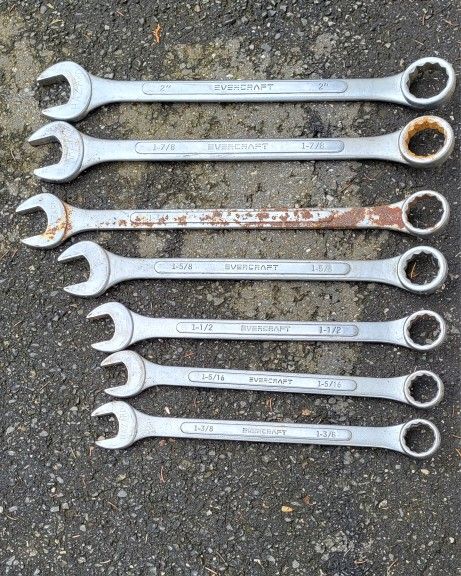 7 PC Crescent Wrench Set
