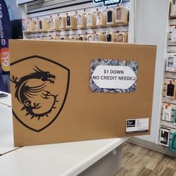New MSI Creator M16 16 Inch Gaming Laptop - 90 DAY WARRANTY - $1 DOWN - NO CREDIT NEEDED 