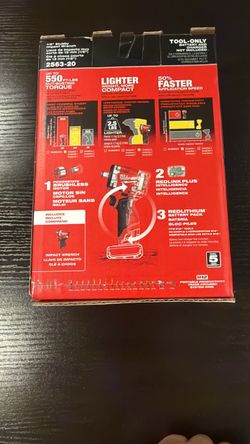 Milwaukee M12 1/2" Stubby Impact Wrench 2563-20