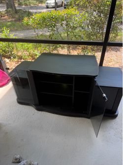 Tv stand on wheels