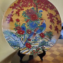 Big and Beautiful Chinese Plate
