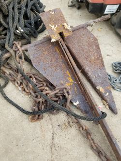 Large Boat Anchor