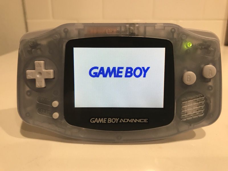 Gameboy advance glacier gba backlight mod ags 101