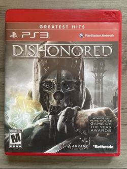 Dishonored (PS3 Greatest Hits) - Complete w/ Manual