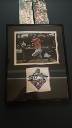 Jose Altuve Signed Photo