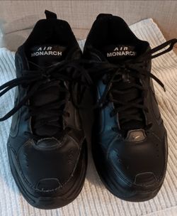 Nike Air Monarch Black Sneakers