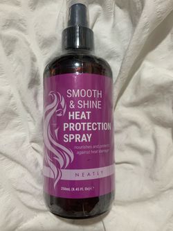 Smooth and shine heat spray