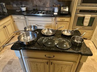 Cooks pot and pans