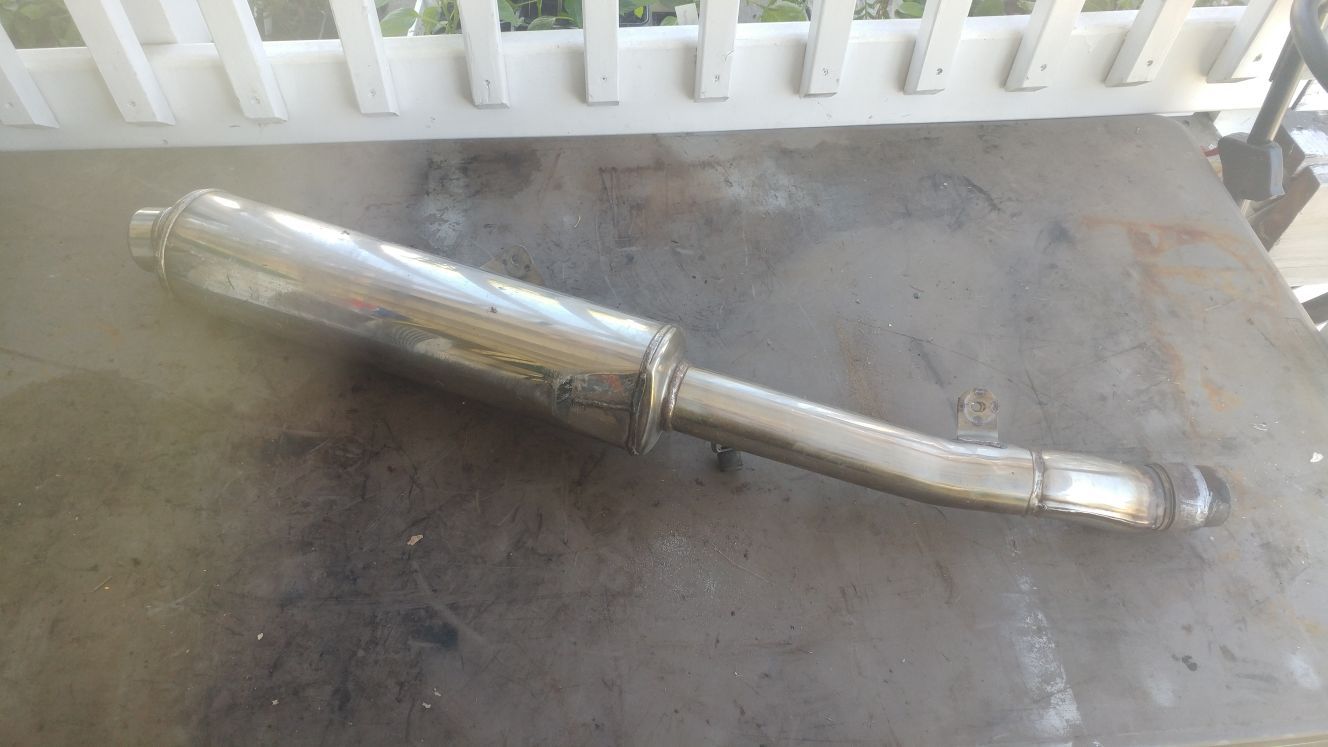 Photo Suzuki Katana Exhaust