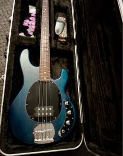 Sterling 4-String Electric Bass Guitar with Hard Case