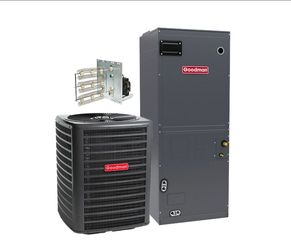 New 3 ton split system with heater