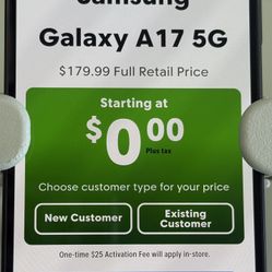 Samsung Galaxy A17 Free For Switchers 📱