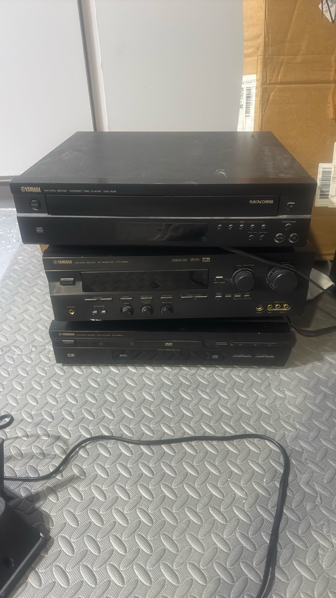 Yamaha Tuner, CD And DVD Players