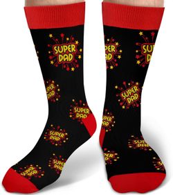 Funny Men’s Socks Gift – Christmas Stocking Stuffer, Father’s Day & Birthday Gift for Dad, Husband, from Kids/Wife