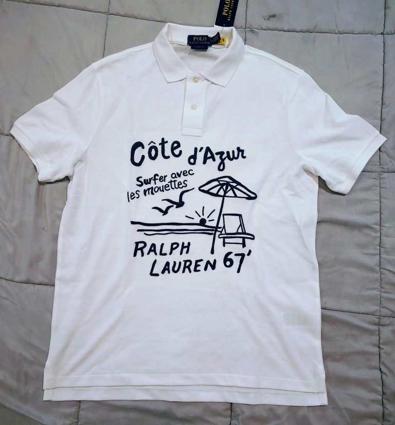 Ralph Lauren Polo Mesh Polo Shirt Size Medium Classic Fit NWT