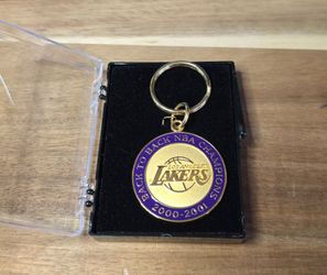 Vintage Lakers Keychain