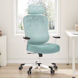 Blue Ergonomic Office Chair 