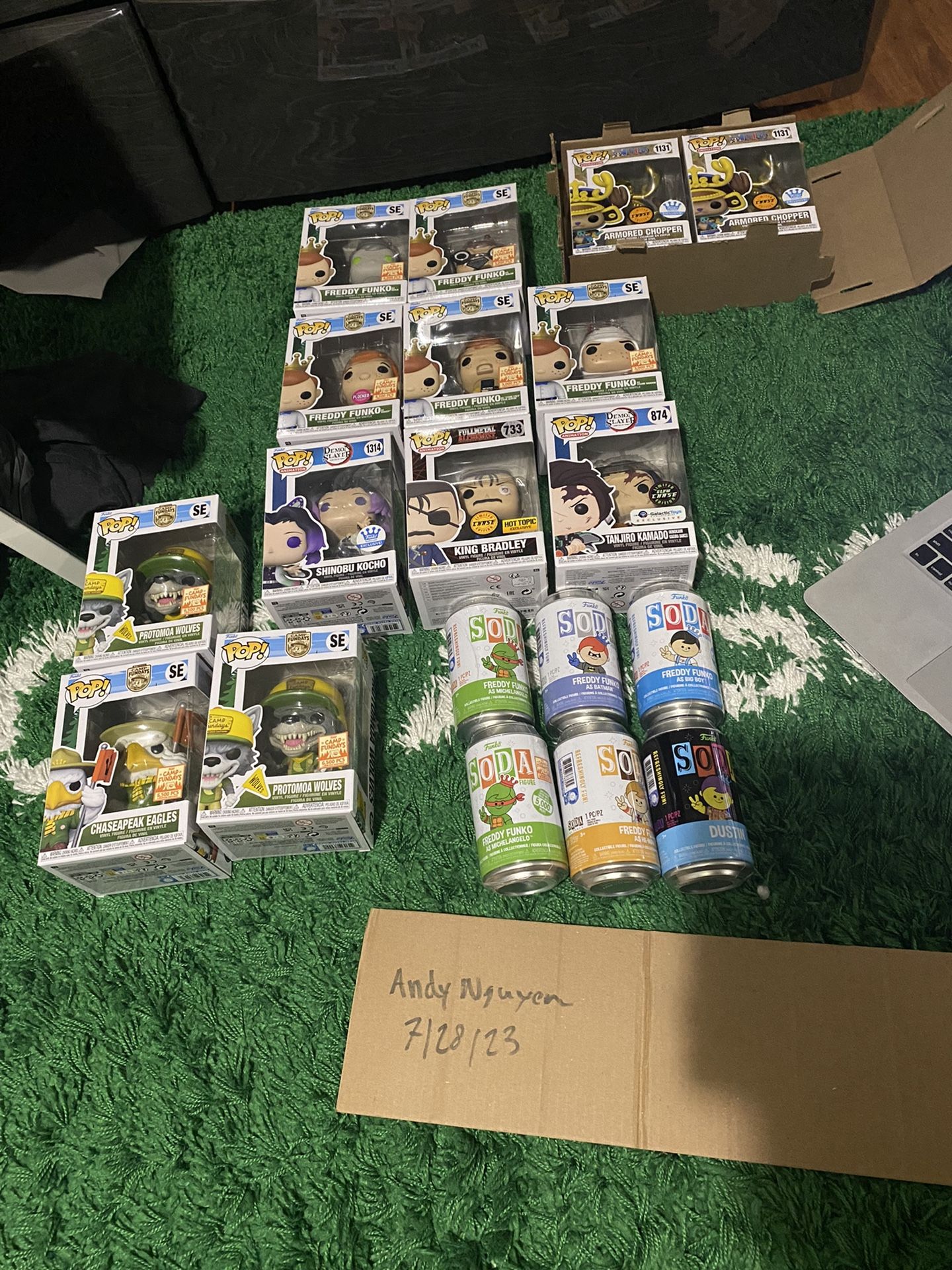 Funko Pop Soda Funday Freddy Anime One Piece Chopper Fma Demon Slayer