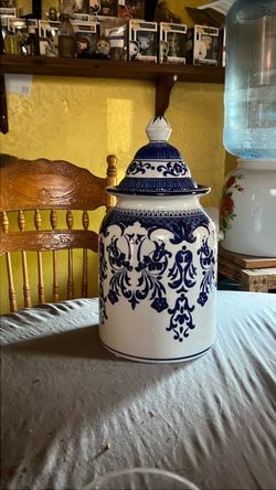 Vintage Temple Jar