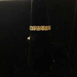 14k Heart Band Ring 40060-2