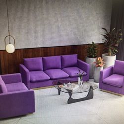 Purple Sofa 