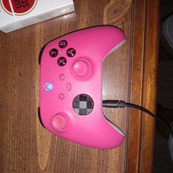 Pink And White Controller