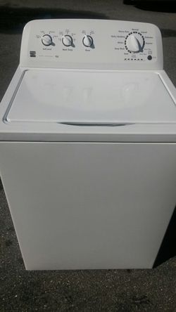 New kenmore washer w/agitator