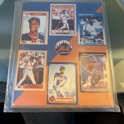 New York Mets Daryl Strawberry Plaque 