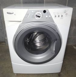 Whirlpool Duet Sport 27" Front Load Washer (3.7 Cu. Ft.) - White - WFW8500SR00