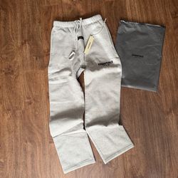 Essential Dark oatmeal  sweats Size S