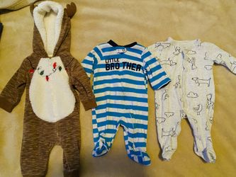 Baby Boy Clothes 0-3 Months Each $3