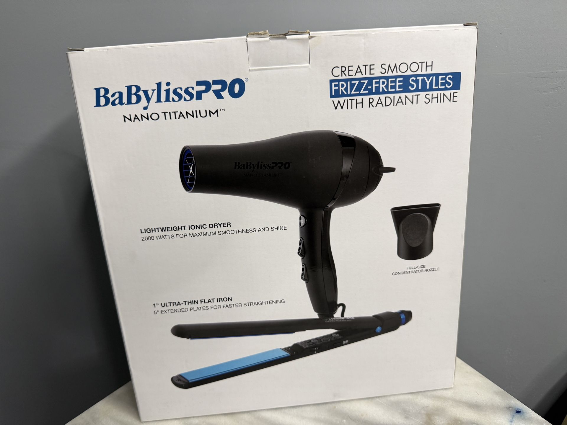 hair straightener/ blow dryer sets