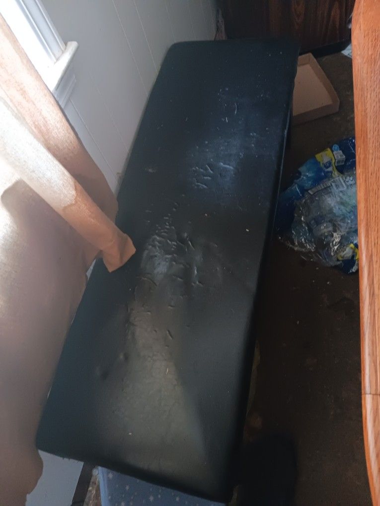 Genuine Leather Bench