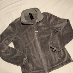 Women’s The North Face Gray Jacket Size Medium Full Zip 