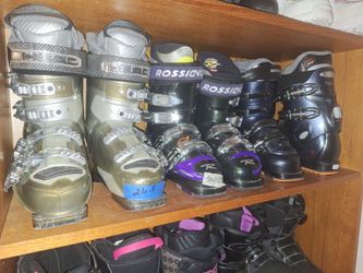 Head ,Rossignol Ski boots mondo 24.5 priced separetly
