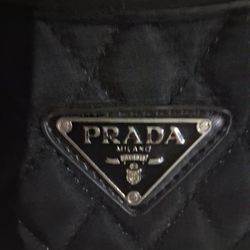 Prada Black Quilted Purse