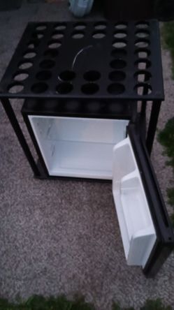 Refrigerator Working Great, $39 And Rolling Table $9 