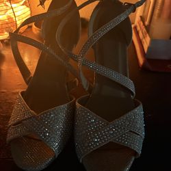 Sparkle gold. Champagne shoes 8